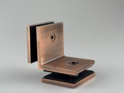 Fixed Bracket - Square 90 Degree Glass to Glass